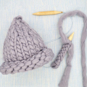 20mm Circular Knitting Needles Plastic Bamboo DIY Craft