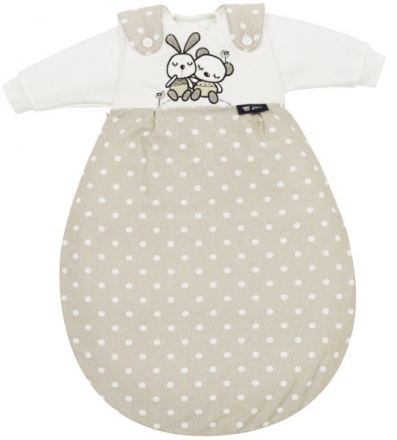 Alvi Baby-Mäxchen® 3 tlg. Super-Soft Rabbit sandgrau 50/56