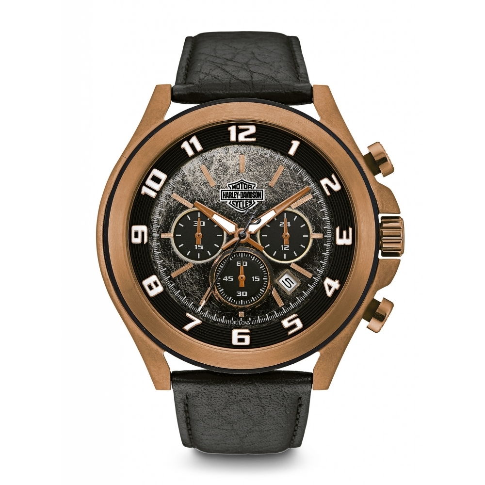 Harley Davidson 78B148 Men's Chronograph Wristwatch
