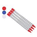 retráctil de metal lápiz óptico para 3ds (paquete de 4, una variedad de colores)