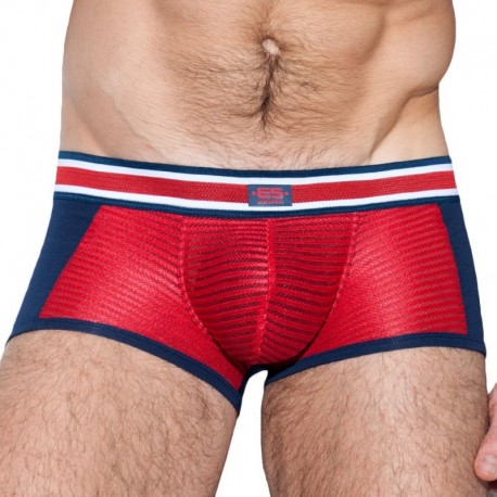 ES Collection Spike Combi Boxer - Navy - Red XL