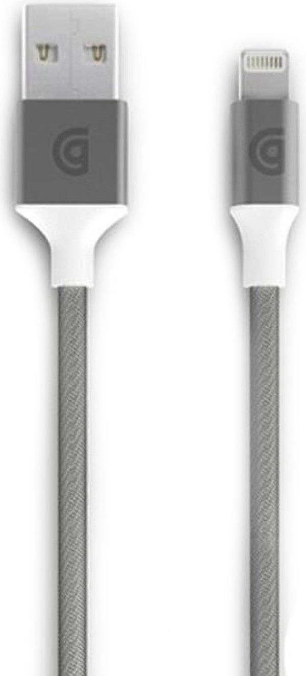 Griffin Premium - Lightning-Kabel - USB (M) bis Lightning (M) - 3,0m - Silber (GC43436)