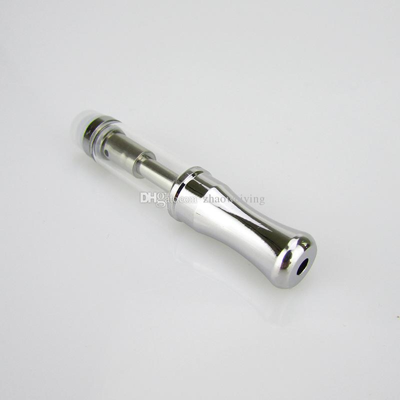ceramic coil wickless cartridge Top quality wax oil atomizer tank 510 glass atomizer free DHL shipping