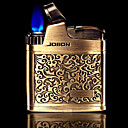 Jobon Retro Anaglyph Metal Gold and Silver Lighters Toys