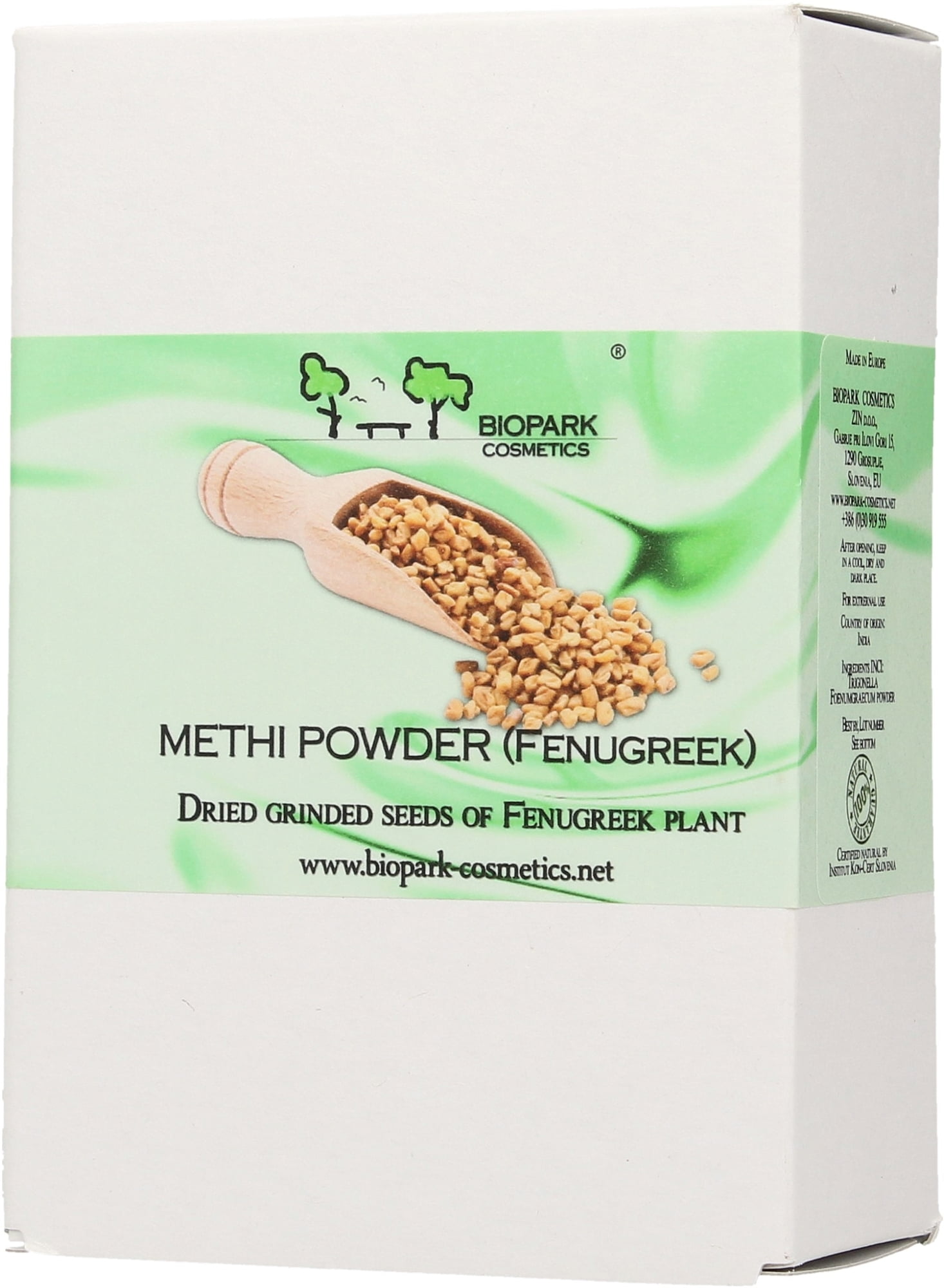 Biopark Cosmetics Methi Powder