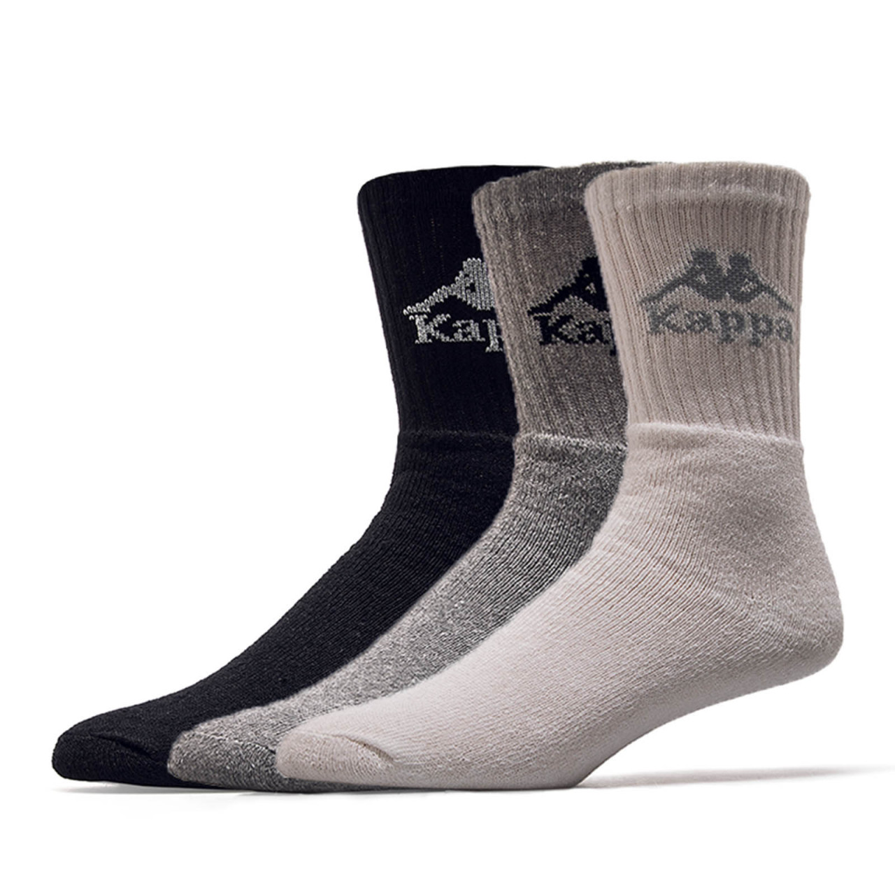 Kappa Socks 3 Pack Australien BlackWhite