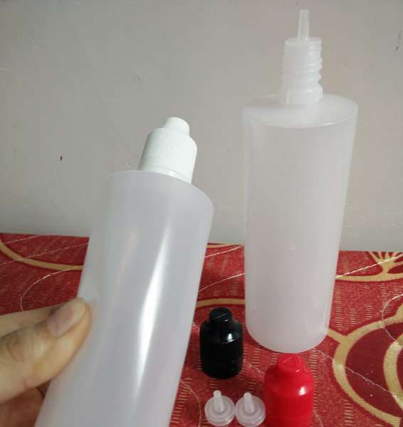 Free DHL Shipping 120ML Plastic Bottles Empty E Liquid Plastic Dropper Bottles with ChildProof Bottles Caps 120ml 450 pcs Per Carton