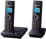Panasonic KX-TG7862 - Schnurlostelefon - Anrufbeantworter mit Rufnummernanzeige - DECT - Weinrot + zusätzliches Handset
