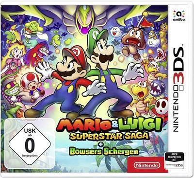 Mario & Luigi Super Star Saga + Bowsers Schergen - Nintendo 3DS, Nintendo 2DS - Deutsch (2238440)