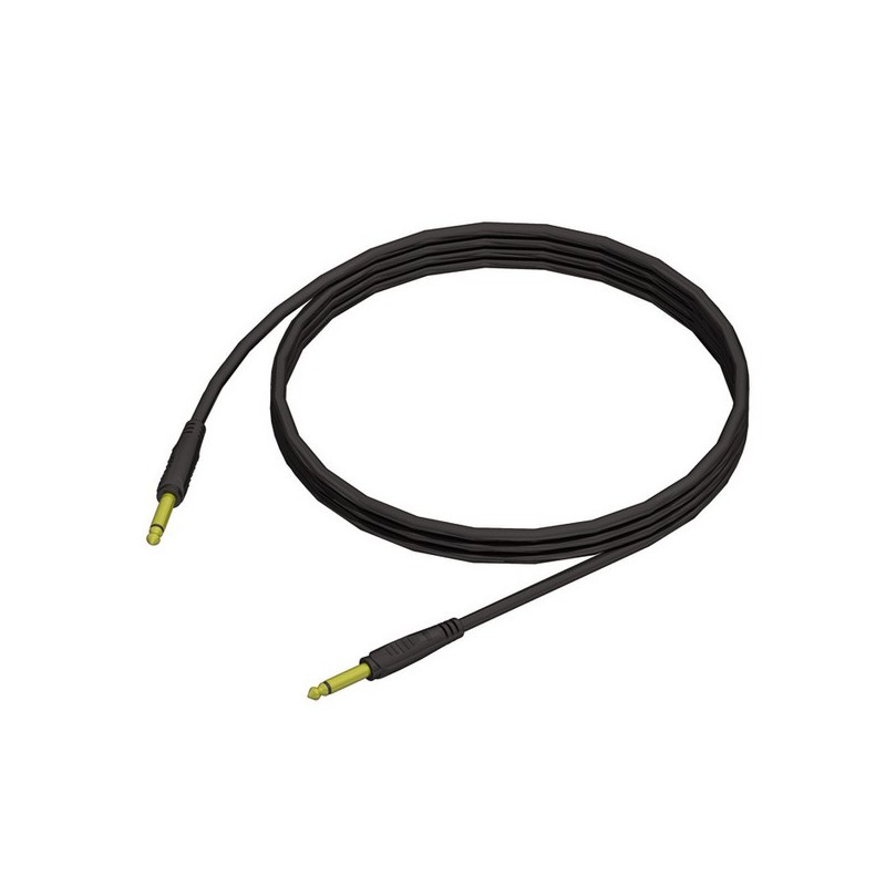Adam Hall Cables ProCab Serie REF 600 - Instrumentenkabel 6,3 mm Klinke mono auf 6,3 mm Klinke mono 1,5 m