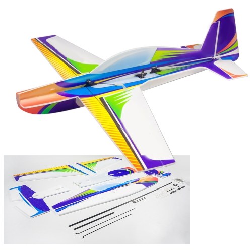 RC Flugzeug PP Flugzeug 710mm Spannweite Outdoor Flugspielzeug für Kinder Jungen DIY Montage Modell