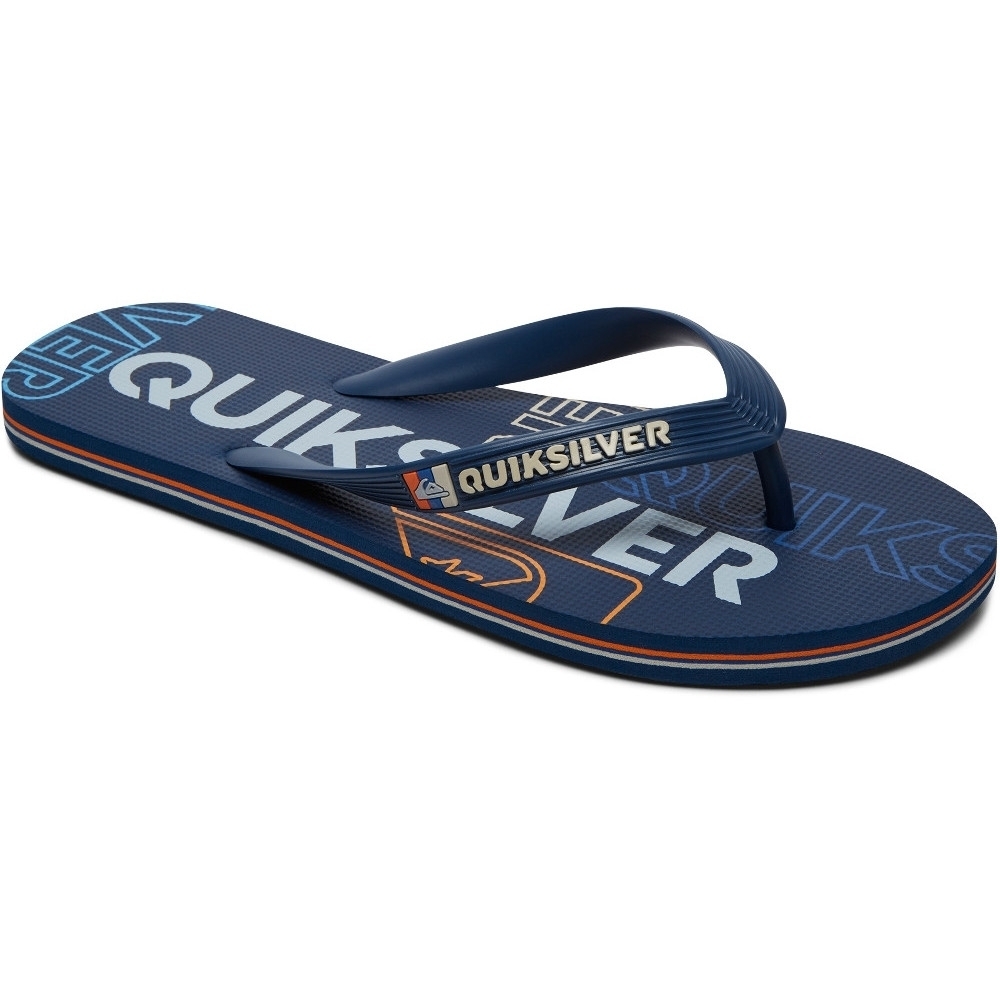 Quiksilver Mens Molokai Nitro Toe Point Flip Flop Summer Sandals UK Size 12 (EU 46  US 13)