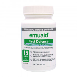 Emuaid First Defense Probiotische Kapseln - 30 Kapseln für einen Monat