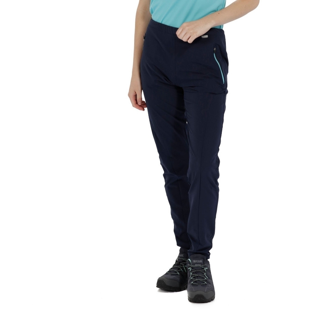 Regatta Womens/Ladies Pentre Durable Water Repellent Trousers Pants UK Size 8 - Waist 25' (63cm) Inside Leg 29'