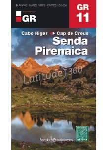 Carte GR11 - SENDA PIRENAICA