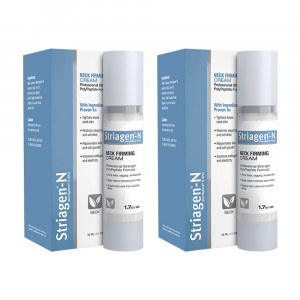 Striagen-N - Creme fur die Halshaut mit TensUp - 50ml topische Anwendung - 2er Pack