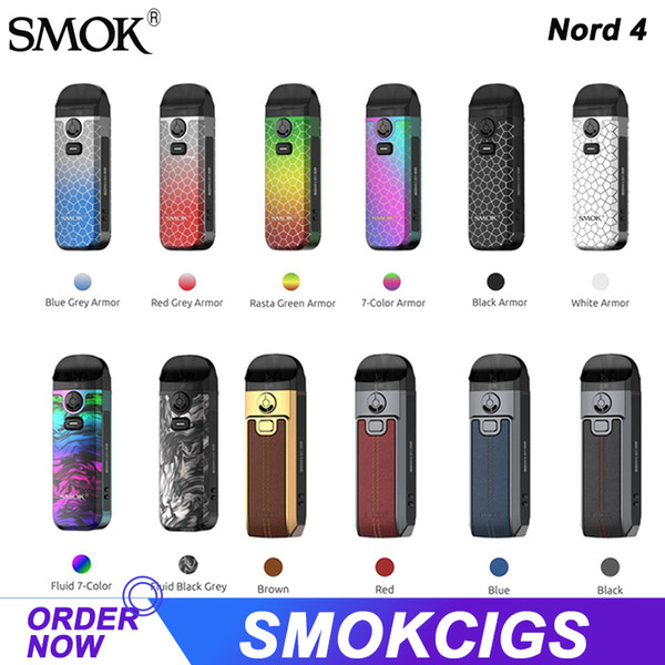 SMOK Nord 4 Kit 80W Pod Vape 2000mAh Battery 4.5ml Nord4 RPM Pod RPM 2 Mesh Coil Ecigarette VS Nord 2 Original