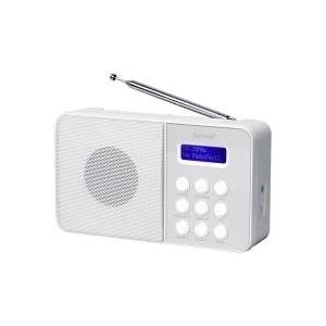 DENVER DAB-33 - Tragbares DAB-Radio - 1 Watt - weiß