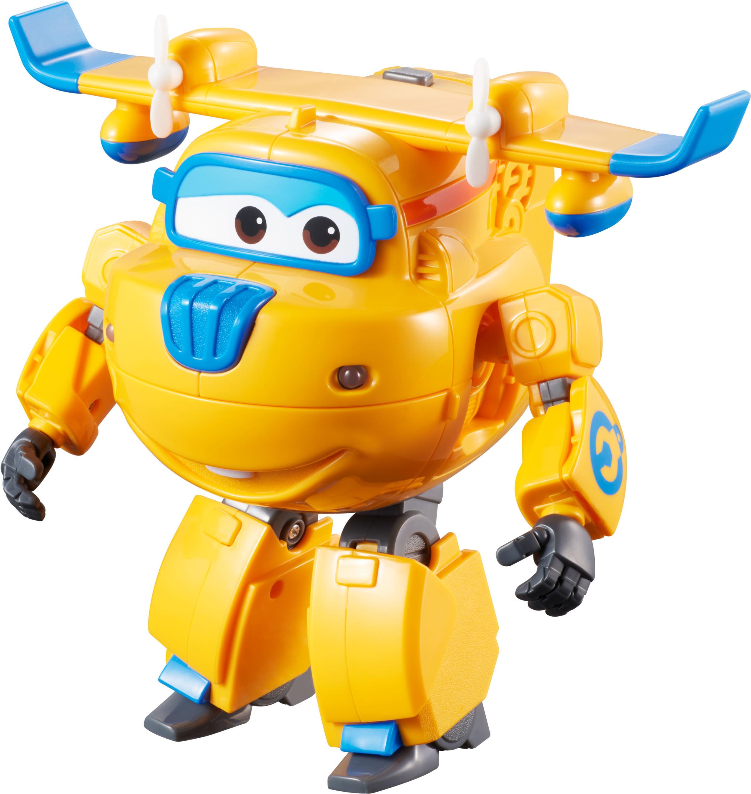 Alpha Animation & Toys Super Wings Transform n Talk Donnie - Blau - Orange - 4 Jahr(e) - 9 Jahr(e) - Junge/Mädchen - 12 Stück(e) - Innenraum (YW710320)