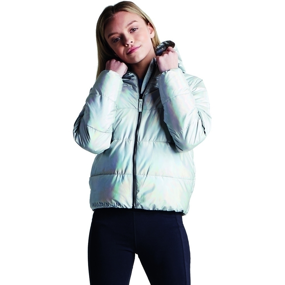 Dare 2b Girls Exoteric High Shine Polyester Warm Jacket 5 Years - Chest 23.5' (60cm)