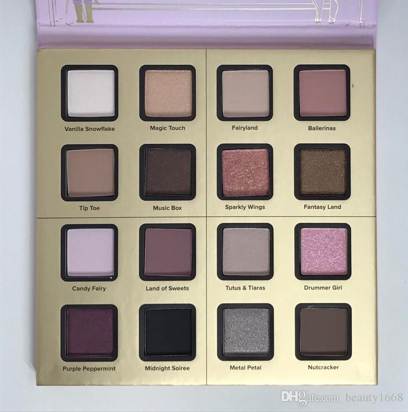 Newest Sugar Plum Fun Eyeshadow Palette 16 Color Matte and Shimmer Shades Eye Shadow Palette Fairy set Makeup DHL