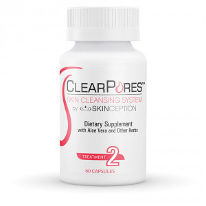 ClearPores Capsulas - Suplemento para el cuidado de la piel con acne - 60 Capsulas
