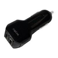 Logilink USB Universal Charger - Netzteil - Pkw - 21 Watt - 2 Ausgangsstecker (PA0102)