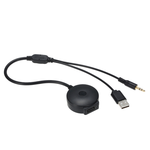 USB y 3.5mm AUX a BT Audio Aux y USB Cable adaptador hembra para BMW y Mini Cooper
