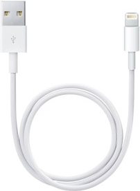 Apple Lightning auf USB Kabel - 0,5m - Lade- / Datenkabel für iPhone und iPod - Composite Video / Audio - USB Typ A, 4-polig (M) - 8-PIN-Docking (M) - für iPhone 5, iPod nano (7G), iPod touch (5G) (ME291ZM/A)