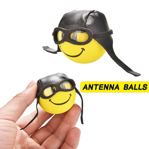 Car Antenna Hat Ball Styling Roof Ornament Yellow Little Cute Funny Cartoon Doll