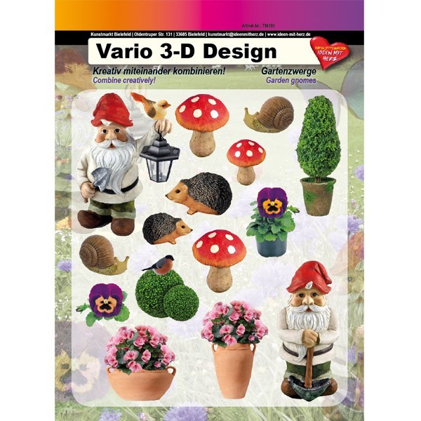 Vario 3-D Design, Gartenzwerge