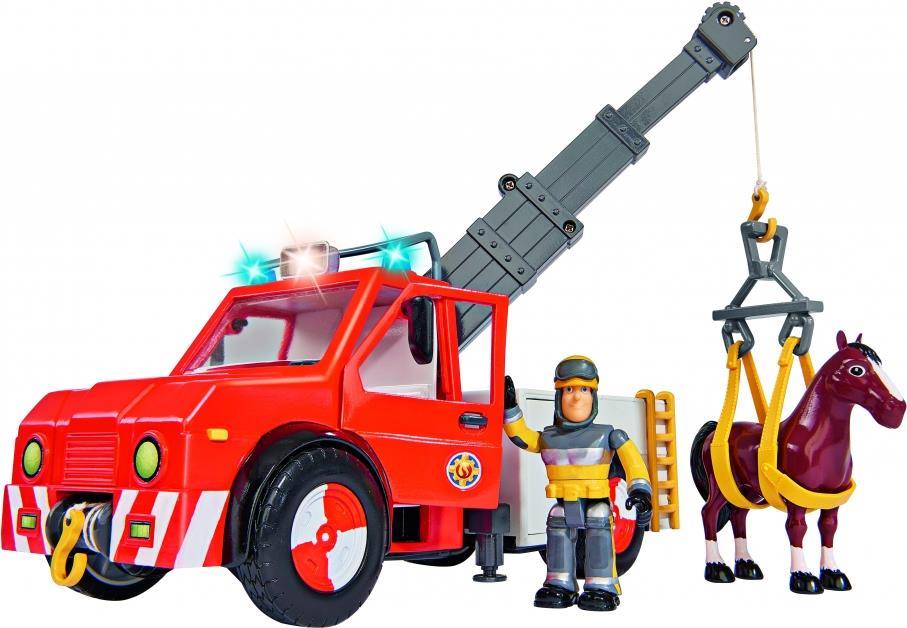 Simba 109258280 - Kunststoff - Grau - Rot - Krangerät - Fireman Sam - 3 Jahr(e) - 10 Jahr(e) (109258280)
