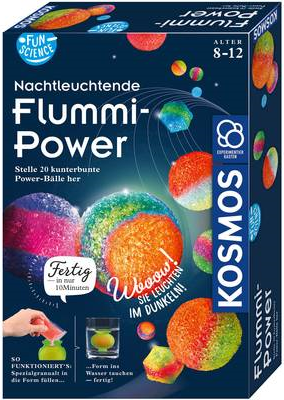 Kosmos Experimentierkasten FunScience Nachtleuchtende Flummi-Power 654108 ab 8 Jahre (654108)