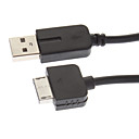 Câble de chargement USB Cord  Black Hand Holder Grip pour Sony Playstation PS Vita