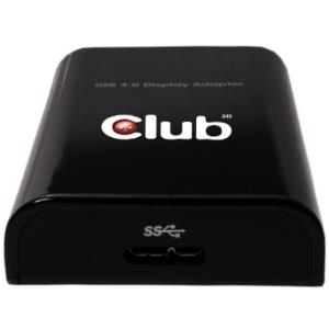 Club 3D SenseVision USB3.0 to DVI-I - Externer Videoadapter - USB 3.0 - DVI