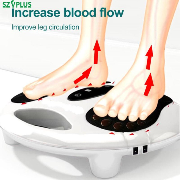 electric ems foot massager infrared heating foot relexology massage low frequency pulse stimulation blood circulation