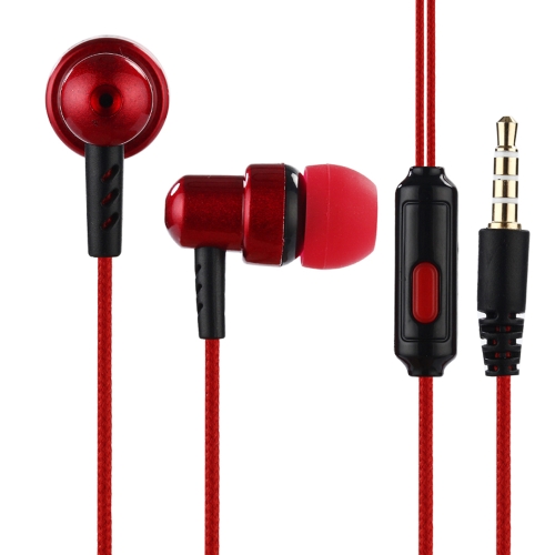 K2 3.5mm Wired Headphones In-Ear Headset Stereo Music Earphone Smart Phone Earpiece Earbuds In-line Control w/ Microphone