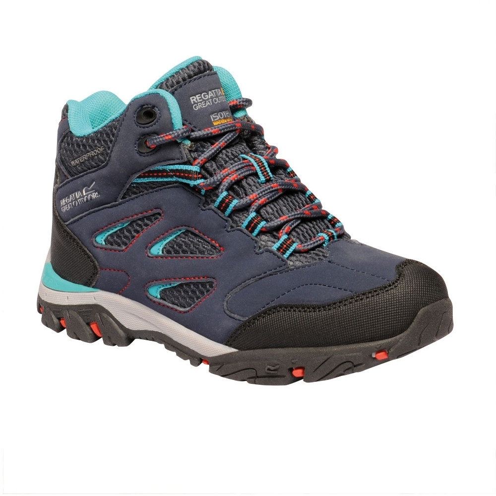 Regatta Boys & Girls Holcombe IEP Isotex Waterproof Walking Boots UK Size 13 (EU 32)