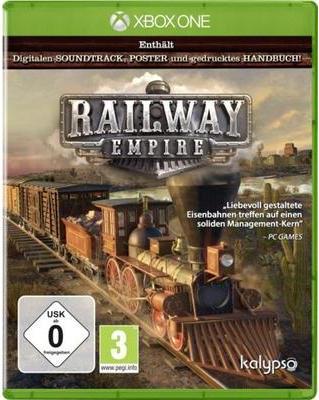 Kalypso Railway Empire, Xbox One. Spiel-Edition: Standard, Plattform: Xbox One, Genre: Strategie, PEGI-Klassifizierung: 3, Entwickler: Kalypso (XBO Railway Empire)