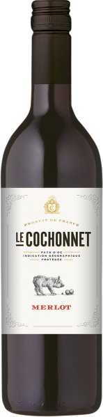 Le Cochonnet Merlot Vin de Pays d Oc Jg. 2018 Frankreich Südfrankreich Le Cochonnet
