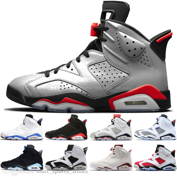 New 2019 Infrared Bred VI 6 6s Mens Basketball Shoes 3M Reflective Bugs Bunny Tinker Hatfield UNC Oreo Men Sports Sneakers Trainers