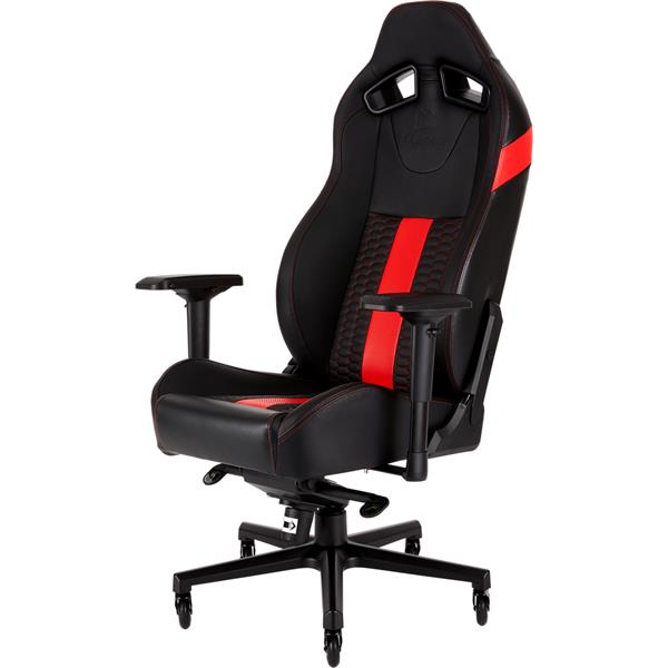 Corsair T2 Road Warrior Gaming Chair (Black/Red)