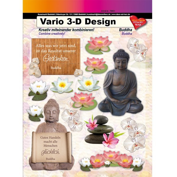 Vario 3-D Design, Buddha