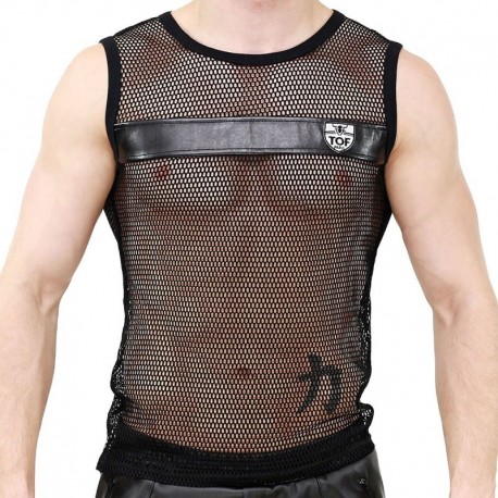 TOF Spartacus Tank Top - Black - Black L