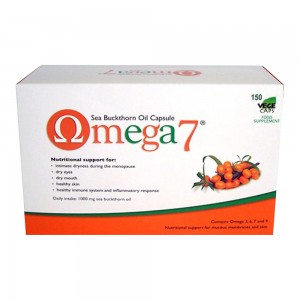 Omega 7 SBA 24 - 1000mg De Espino Amarillo Para Membranas Mucosas - 150 Capsulas