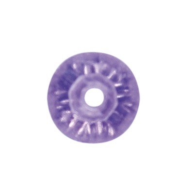 Facetten-Perlen, transparent, Ø6mm, violett, 100 Stück