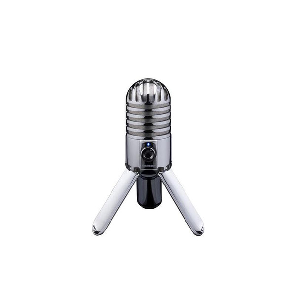 Original Samson Meteor Mic Studio Recording Condenser Microphone Fold-back Leg with USB Cable Carrying Bag for computer