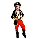 Costumes de Cosplay Pirate Fête / Célébration Déguisement d'Halloween MosaïqueCache-col Manteau Gilet Pantalon Ceinture Chaussures Masque