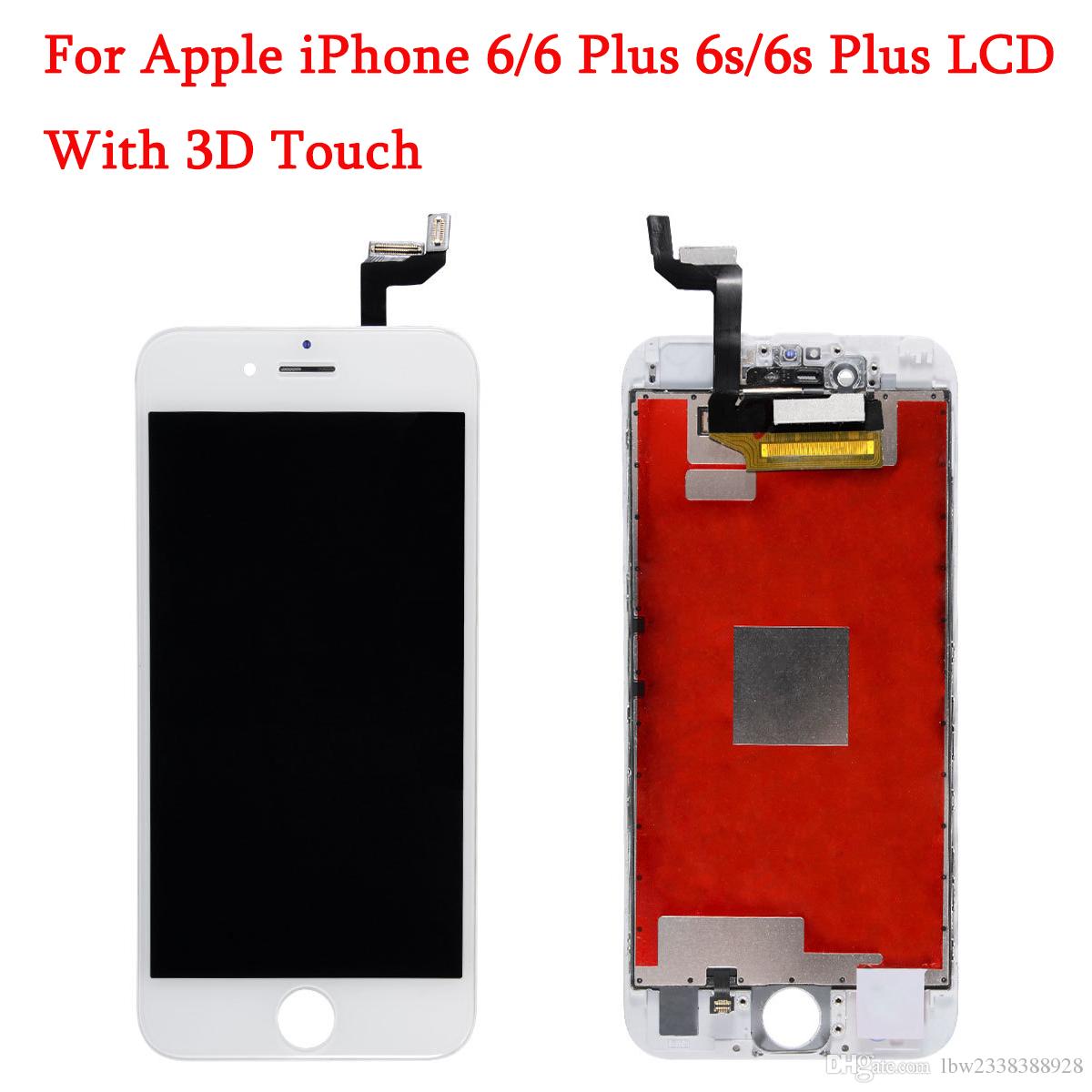 For iPhone 6/ 6 Plus 6s/ 6s Plus With 3D Touch LCD Display Touch Digitizer Complete Screen with Frame Full Assembly Replacement