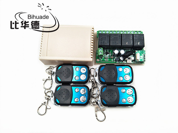 315 Mhz RF Transmitter Remote Controls and 315Mhz Universal Wireless Remote Control Switch DC 12V 4CH relay Receiver Module